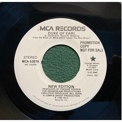 New Edition Duke Of Earl USED VINYL 7INCH 45 RPM PROMO STEREO