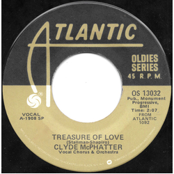 Clyde McPhatter Treasure Of Love / A Lover's Question Vinyl 7" USED