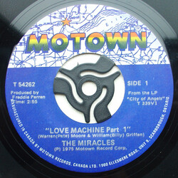 The Miracles Love Machine USED VINYL 7INCH 45 RPM