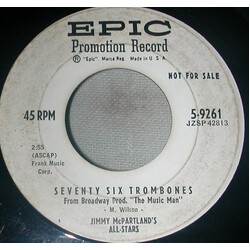 Jimmy McPartland And His All-Stars Seventy Six Trombones / Marion The Librarian USED VINYL 7INCH 45 RPM PROMO