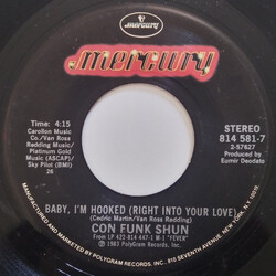 Con Funk Shun Baby, I'm Hooked (Right Into Your Love) USED VINYL 7INCH 45 RPM STEREO