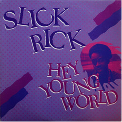 Slick Rick Hey Young World / Mona Lisa USED VINYL 12INCH 33 S RPM REISSUE