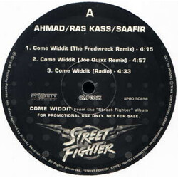 Ahmad (2) / Ras Kass / Saafir Come Widdit USED VINYL 12INCH PROMO