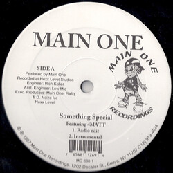 Main One Something Special / Cross Examination USED VINYL 12INCH