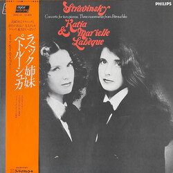 Igor Stravinsky / Katia Et Marielle Labèque Concerto For 2 Pianos / Three Movements From Petrouchka Vinyl LP USED