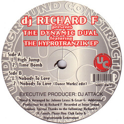 Richard F. / Dynamic Dual The Hyprotranzik EP USED VINYL 12INCH 33 S RPM EP