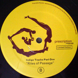 Indigo Tracks Part One : Rites Of Passage USED VINYL 12INCH 33 S RPM LIMITED EDITION