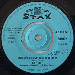 Judy Clay You Can't Run Away From Your Heart USED VINYL 7INCH 45 RPM SINGLE
