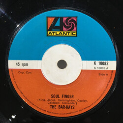 Bar-Kays Soul Finger / Knucklehead USED VINYL 7INCH 45 RPM SINGLE