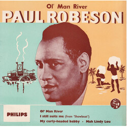 Paul Robeson Ol' Man River USED VINYL 7INCH 45 RPM EP