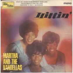 Martha Reeves & The Vandellas Hittin' USED VINYL 7INCH EP MONO