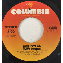 Bob Dylan Mozambique USED VINYL 7INCH 45 RPM STYRENE