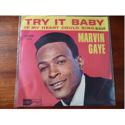 Marvin Gaye Try It Baby / If My Heart Could Sing USED VINYL 7INCH 45 RPM