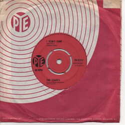 The Chants (2) I Don't Care USED VINYL 7INCH SINGLE 45 RPM