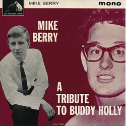 Mike Berry Tribute To Buddy Holly USED VINYL 7INCH 45 RPM EP