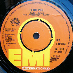 B.T. Express Peace Pipe USED VINYL 7INCH SINGLE 45 RPM