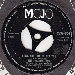 The Fascinations Girls Are Out To Get You USED VINYL 7INCH SINGLE 45 RPM REISSUE