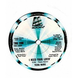 Teena Marie I Need Your Lovin' USED VINYL 7INCH 45 RPM SINGLE