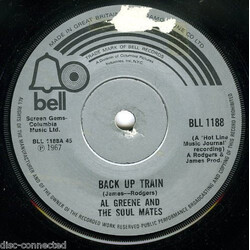 Al Greene & The Soul Mates Back Up Train / Don't Leave Me USED VINYL 7INCH 45 RPM SINGLE REISSUE