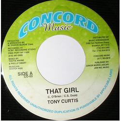 Tony Curtis That Girl USED VINYL 7INCH 45 RPM