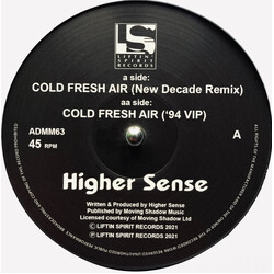 Higher Sense Cold Fresh Air (New Decade Remix) / Cold Fresh Air (94 VIP) USED VINYL 12INCH 45 RPM LIMITED EDITION