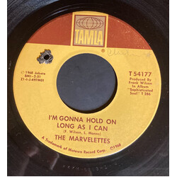 The Marvelettes I'm Gonna Hold On Long As I Can / Don't Make Hurting Me A Habit USED VINYL 7INCH 45 RPM SINGLE