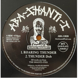 The Shanti-Ites Roaring Thunder / Batter Down USED VINYL 12INCH 45 RPM MAXI-SINGLE STEREO