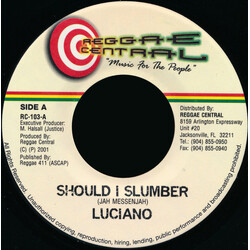 Luciano (2) Should I Slumber USED VINYL 7INCH 45 RPM