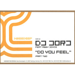 DJ Jorj Do You Feel (Part Two) USED VINYL 12INCH
