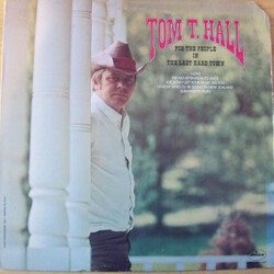 Tom T. Hall For The People In The Last Hard Town Vinyl LP USED