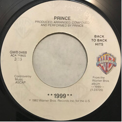 Prince 1999 / Little Red Corvette Vinyl USED