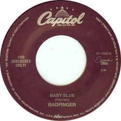 Badfinger Baby Blue / Day After Day USED VINYL 7INCH 45 RPM JUKEBOX STEREO