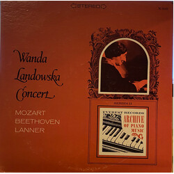 Wanda Landowska Wanda Landowska Concert Vinyl LP USED