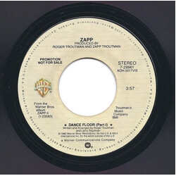 Zapp Dance Floor USED VINYL 7INCH 45 RPM PROMO STYRENE STEREO