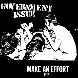 Government Issue Make An Effort EP USED VINYL 7INCH 45 RPM EP REISSUE