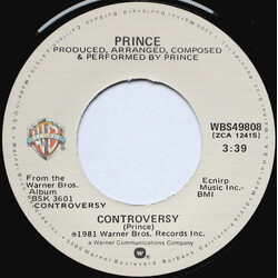 Prince Controversy USED VINYL 7INCH 45 RPM