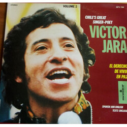Victor Jara El Derecho De Vivir En Paz Vinyl LP USED