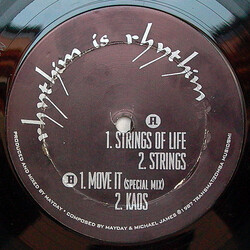 Rhythim Is Rhythim Strings Of Life USED VINYL 12INCH 33 S RPM REISSUE