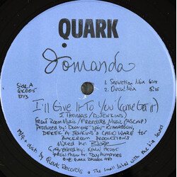 Jomanda I'll Give It To You (Come Get It) USED VINYL 12INCH 33 S RPM