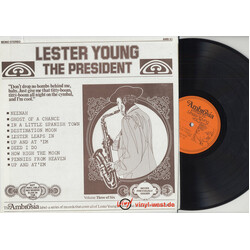 Lester Young The President Volume Three Of Six Vinyl LP USED