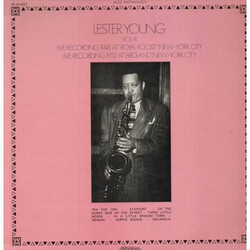 Lester Young Vol.4 - Live Recordings In New York City Vinyl LP USED