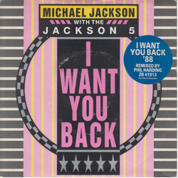 Michael Jackson / The Jackson 5 I Want You Back '88 USED VINYL 7INCH 45 RPM SINGLE