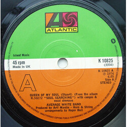 Average White Band Queen Of My Soul USED VINYL 7INCH 45 RPM