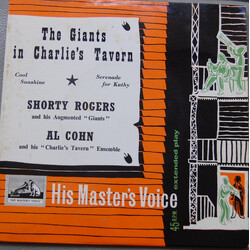 Shorty Rogers And His Augmented "Giants" The Giants In Charlie's Tavern USED VINYL 7INCH 45 RPM EP