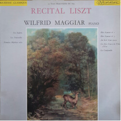 Franz Liszt / Wilfrid Maggiar Récital Liszt Vinyl LP USED