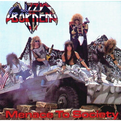 Lizzy Borden Menace To Society Vinyl LP USED
