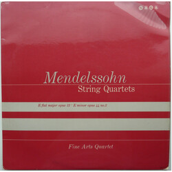 The Fine Arts Quartet Mendelssohn String Quartets Vinyl LP USED