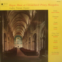 Geoffrey Tristram (2) Organ Music At Christchurch Priory, Hampshire Vinyl LP USED