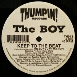 The Boy Keep To The Beat USED VINYL 12INCH 45 RPM