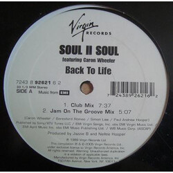 Soul II Soul Back To Life (Club Mix) USED VINYL 12INCH 33 S RPM REISSUE